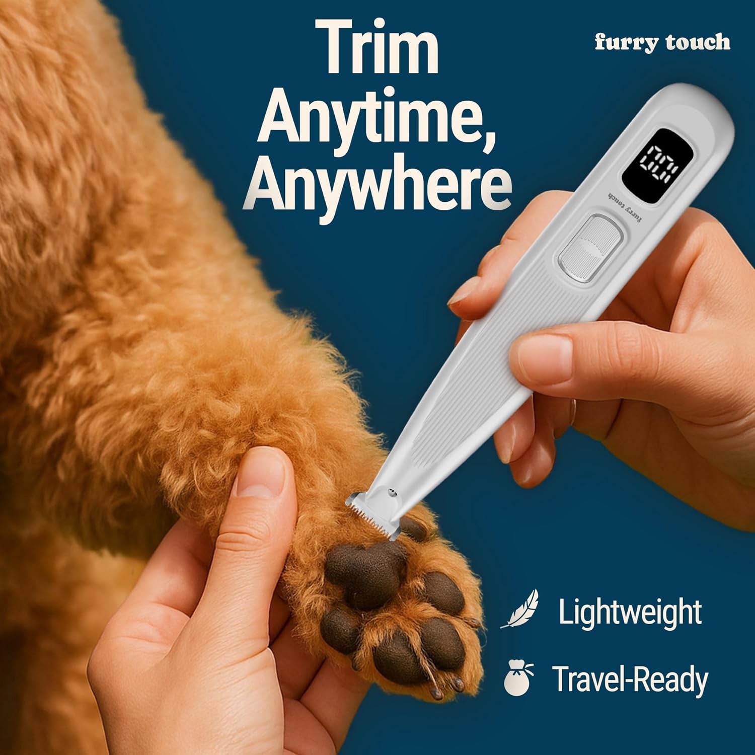 dog-paw-trimmer-electric-cordless-pet-clippers-for-dogs-cats-quiet-dual-speed-groomer-with-pet-safe-blade-for-feet-ears-face-usb-c-rechargeable-with-travel-bag-comb-brush