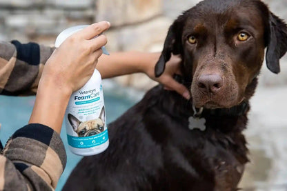 Vetericyn Foamcare Dog Shampoo and Conditioner - Instant Foaming, Spray-On Hypoallergenic Shampoo, Plant-Based Formula for Dogs and Cats. 16 Ounce2