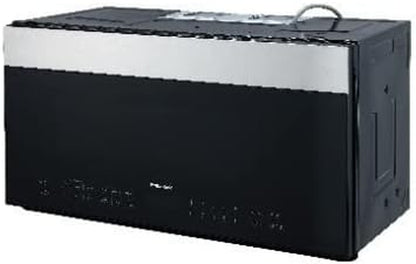 Panasonic NN-SU158S 1.9 Cu. Ft. 1000W Over-The-Range Microwave Oven with Static Touch Control & Smoky Glass Design7