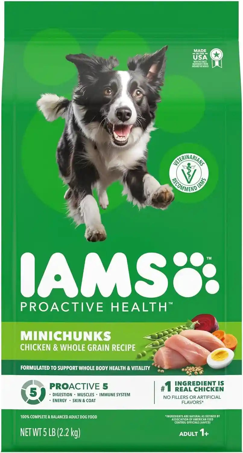 iams-proactive-health-adult-minichunks-dry-dog-food-chicken-30-lb-real-chicken-1-ingredient-no-fillers-natural-fiber-prebiotics-omega-6-fatty-acids-antioxidants-for-immune-support