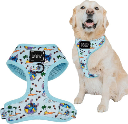Sassy Woof Dog Adjustable Harness - Disney Stitch - X-Small10