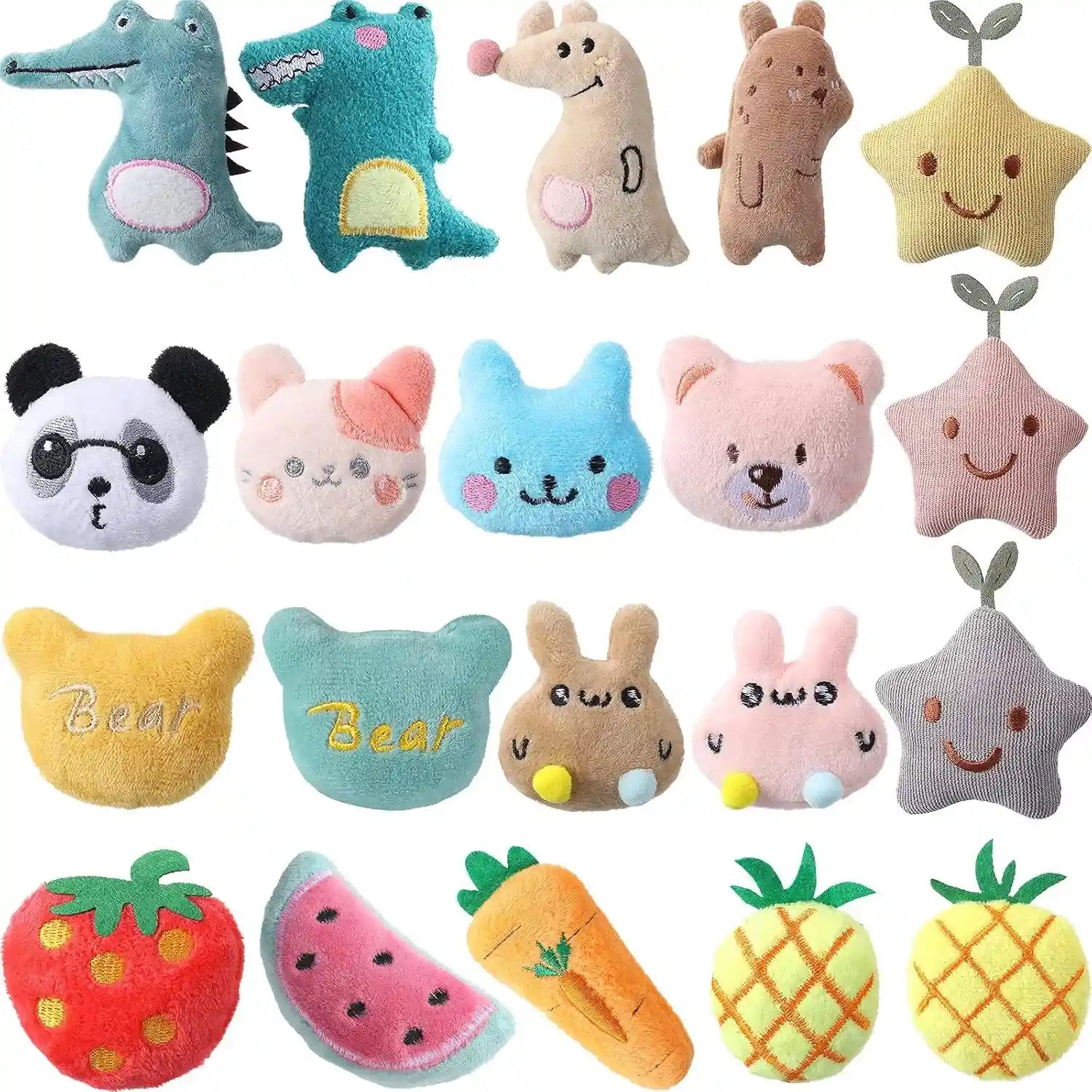 gejoy-20-pack-catnip-toys-for-indoor-cat-plush-kitten-cat-chew-toys-catnip-kitten-entertaining-interactive-safe-teeth-cleaning-dollslovely