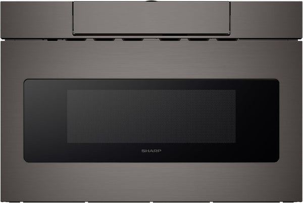 SMD2470AH Microwave Drawer Oven, 24-Inch, 1.2 Cubic Feet, 950 Watt, Concealed Control Panel with Digital LCD Display, Black Stainless Steel1