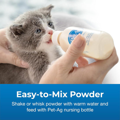 Pet-Ag KMR Kitten Milk Replacer Powder - 12 Oz - Powdered Kitten Formula with Prebiotics, Probiotics & Vitamins for Kittens Newborn to Six Weeks Old - Easy to Digest4