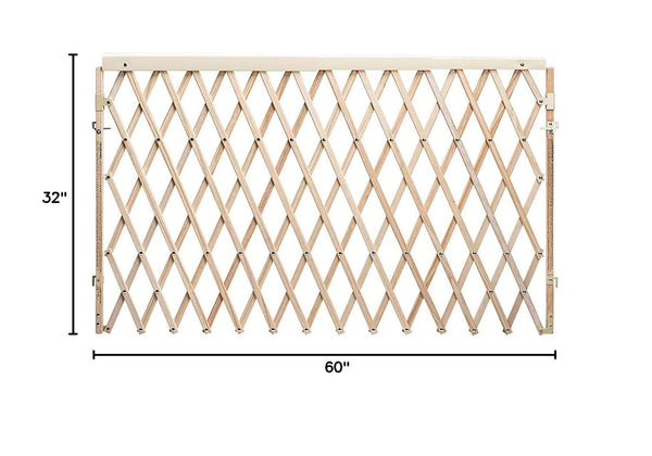 Evenflo Expansion Walk-Thru Room Divider Baby Gate (Natural Wood)8