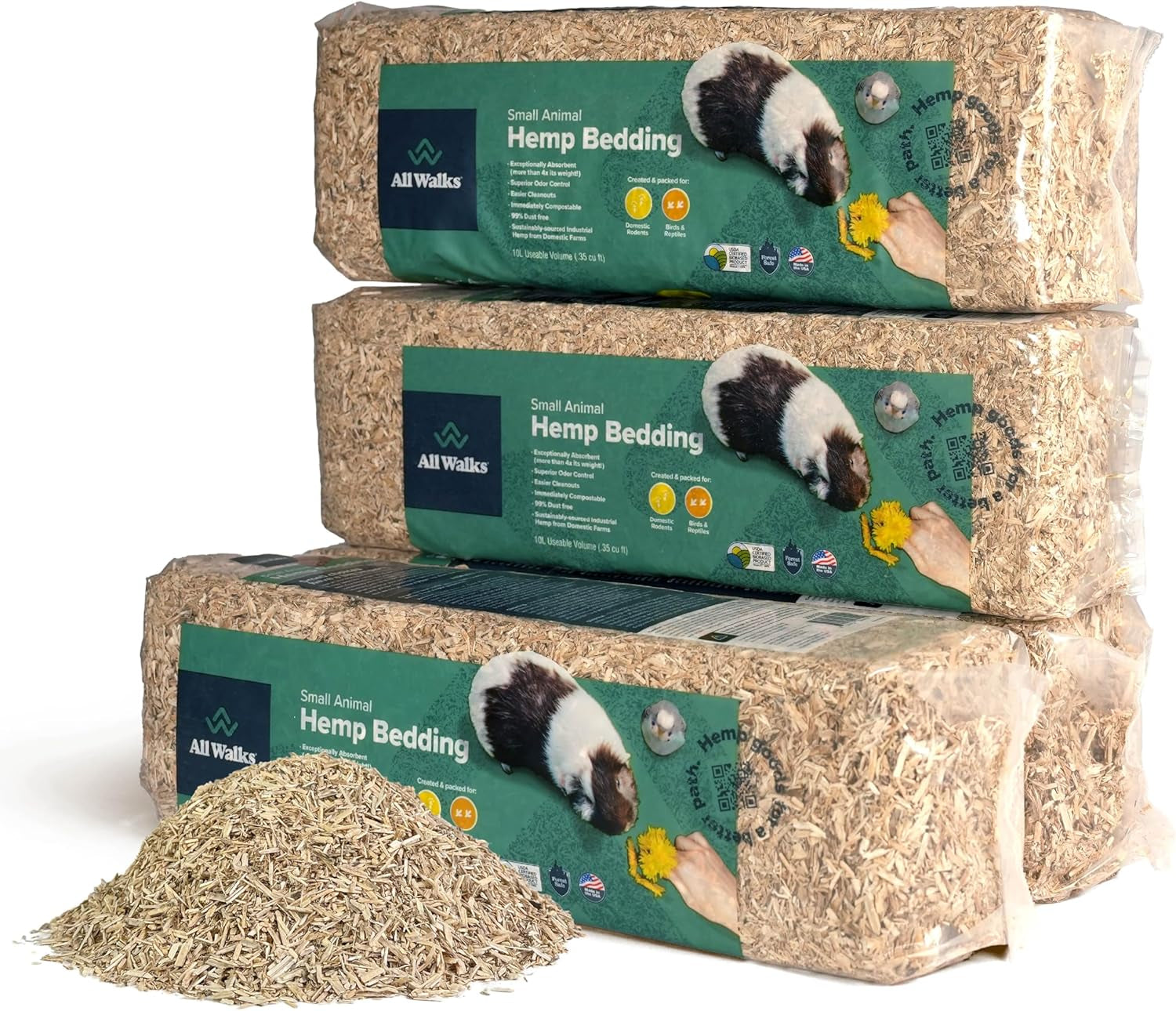 hemp-bedding-for-small-animals-18-5l-3-7-lbs-low-dust-odor-control-highly-absorbent-natural-cage-bedding-for-rabbits-hamsters-guinea-pigs-birds-and-more