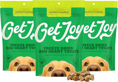 Get Joy Freeze Dried 100% Beef Liver Dog Treats, 4Oz | Single Ingredient Organ Meat, High Protein Raw Dog Food Topper, Snack & Training Rewards | Grain Free, Gluten Free, Filler Free8