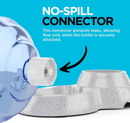 Automatic Pet Waterer Dispenser with Bpa-Free Design – 1 Gallon Capacity, Convenient Waterer Solution Ideal for Dogs and Cats Small and Large Pets3