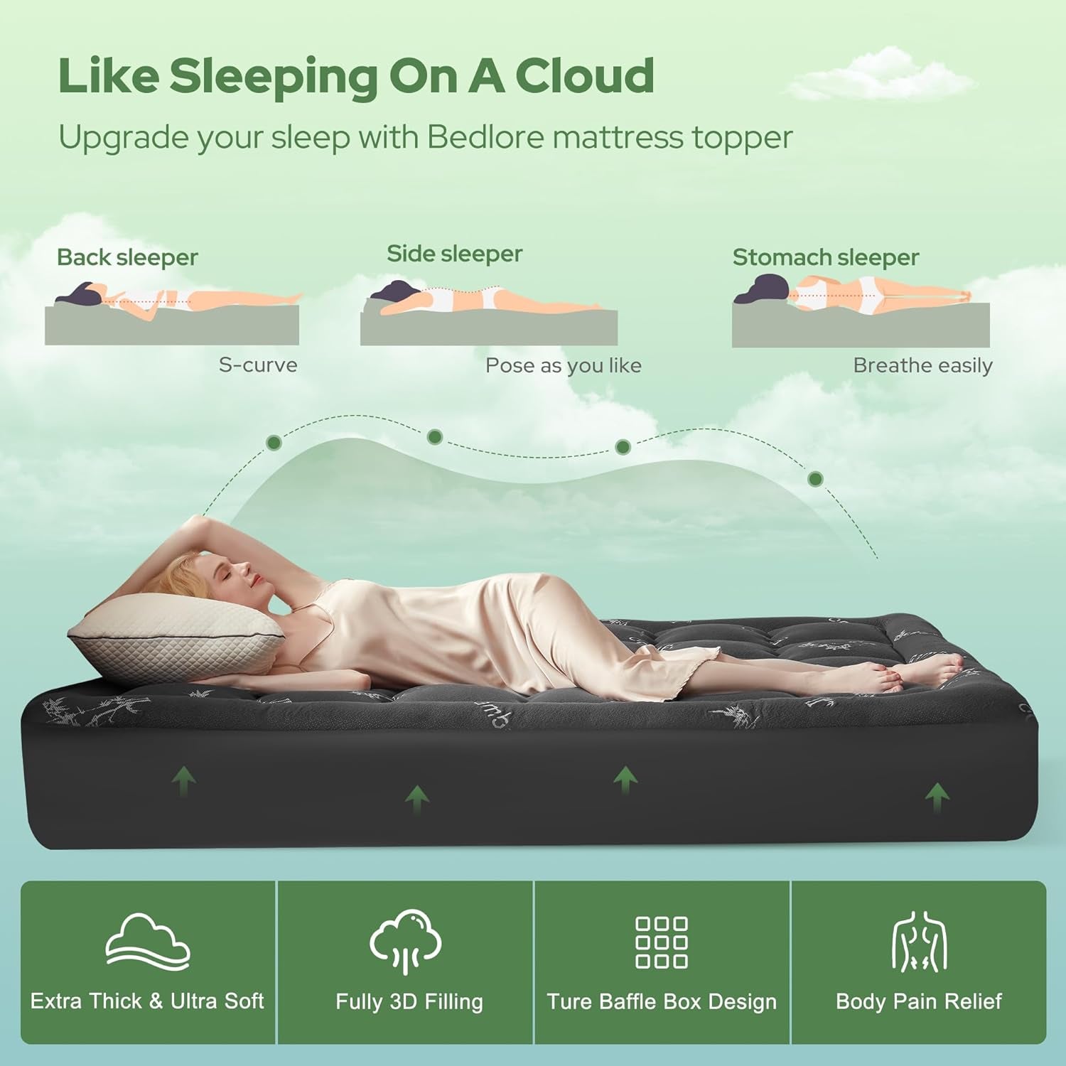 queen-mattress-topper-viscose-bamboo-thick-pillow-top-mattress-pad-stretchable-pockets-fit-6-18-mattress-soft-breathable-mattress-topper-for-back-pain-relief-and-hot-sleepersdark-gray