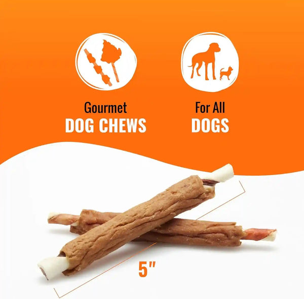 Good ‘N’ Fun Triple Flavor Ribs Chews for All Dogs, Treat Your Dog to Long-Lasting Chews Made with Beef Hide, Chicken and Pork Hide, 12 Oz5