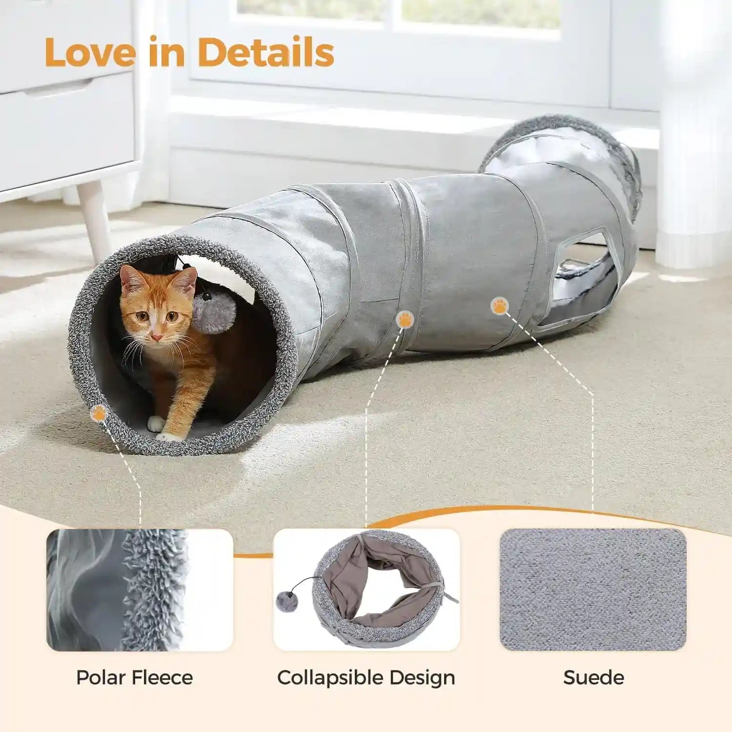 pawz-road-cat-tunnel-s-shape-cat-tunnels-for-large-indoor-cats-51-long-durable-spacious-10-5-cat-tube-with-peepholes-dangling-ball-toy-connected-to-play-tunnels-collapsible-for-easy-storage