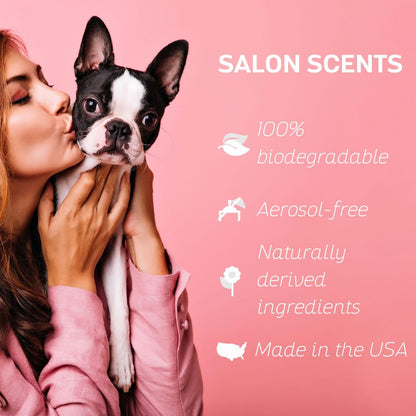 Bark2Basics Salon Scents Dog Cologne Spray and Perfume, Blueberry Pie, 8 Oz | Long Lasting Perfume and Deodorant for Dogs and Cats; Deodorizing Pet Grooming Mist, Ready to Use, Groomer Grade, USA Made6