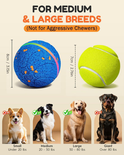 Osou Smart Interactive Dog Toys, Automatic Moving & Bouncing Dog Ball for Medium & Large Dog Breeds, E-TPU Durable & Waterproof, with Irregular Motion to Encourage Active Play8