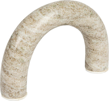 Creative Co-Op Marble Arch Tabletop Shelf Decor, Beige1