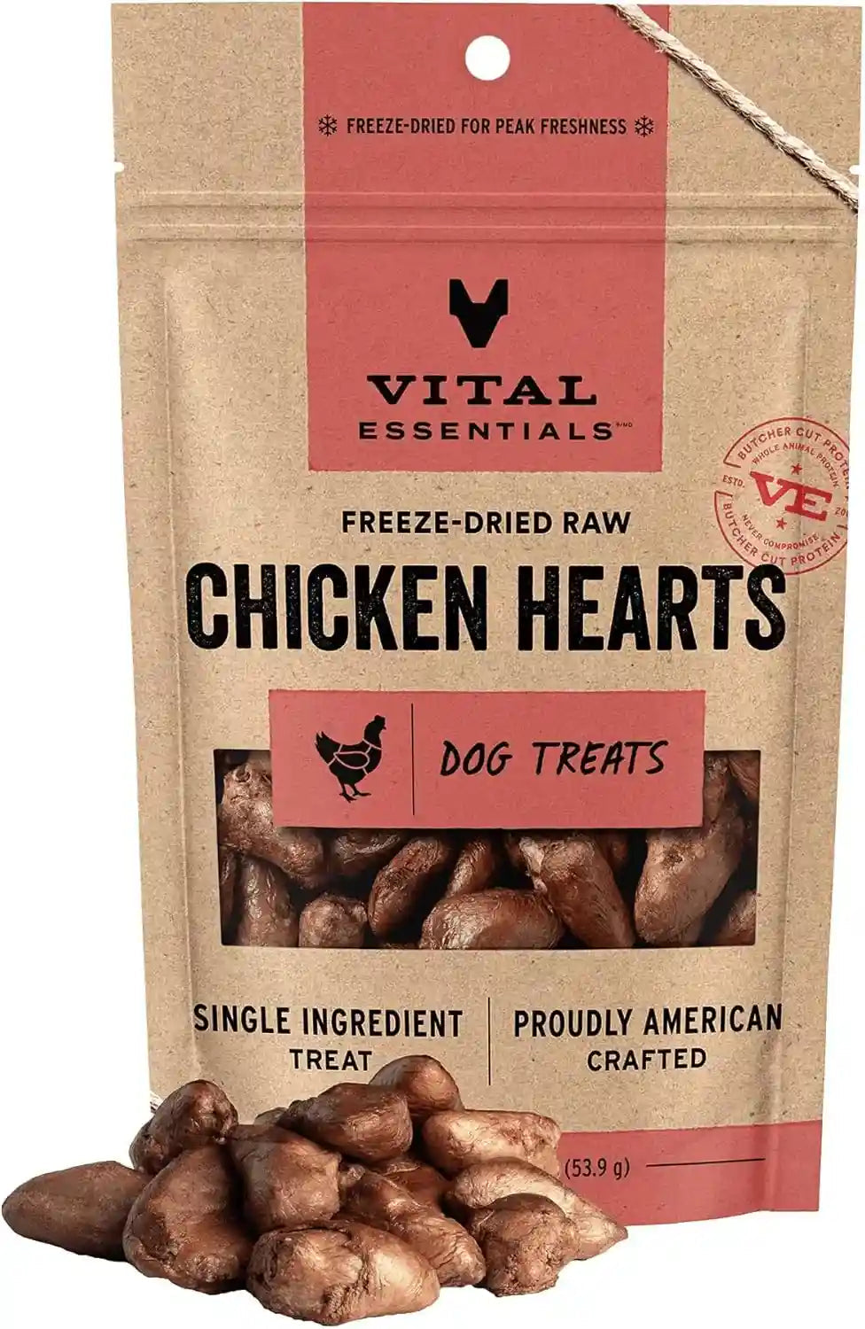 vital-essentials-freeze-dried-raw-chicken-hearts-dog-treats-3-75-oz-bag-single-ingredient-premium-quality-protein-grain-free-usa-made-with-u-s-globally-sourced-ingredients