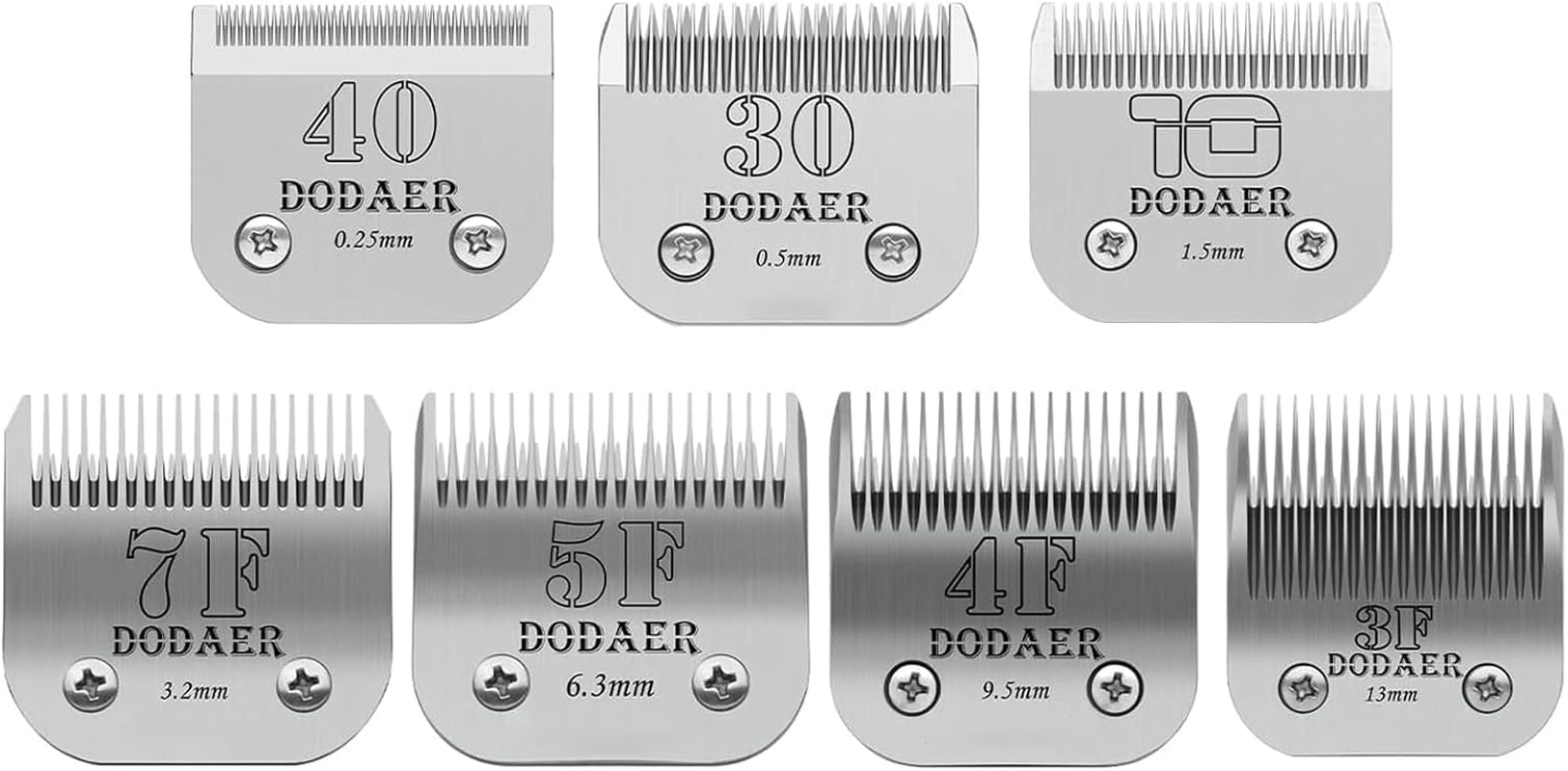 7fc-dog-grooming-ceramic-blades-compatible-with-andis-oster-a5-wahl-km10-size-7fc-detachable-ceramic-blade-1-8-inch-3-2mm-cut-length-3-pack