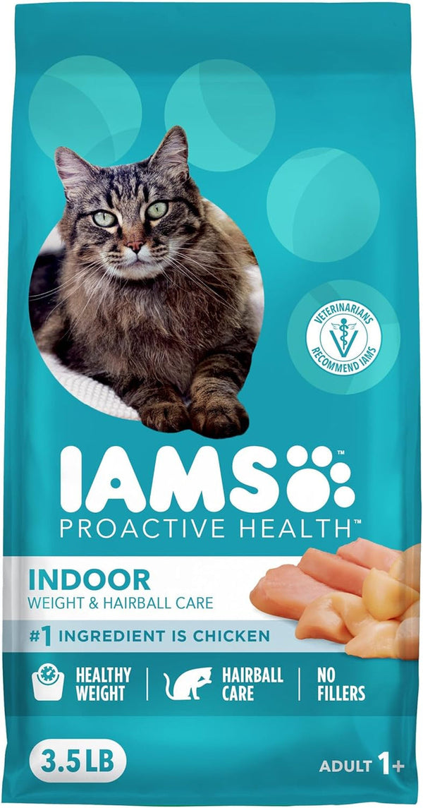 IAMS Proactive Health Indoor Dry Cat Food, Chicken & Turkey, 22 Lb | Vet-Recommended, Real Chicken #1 Ingredient, Proprietary Fiber Blend, Prebiotics for Healthy Digestion, Hairball Control16