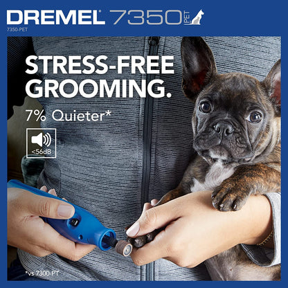 Dremel 7350-PET 4V Pet & Dog Nail Grinder, Easy-To-Use & Safe Nail Trimmer, Professional Pet Grooming Kit - Works on Large, Medium, Small Dogs & Cats4