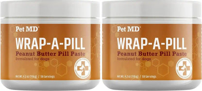 Pet MD Wrap a Pill Cheese & Bacon Flavor Pill Paste for Dogs - 4.2 Oz | Make a Pocket or Pouch to Hide Pills & Medication7