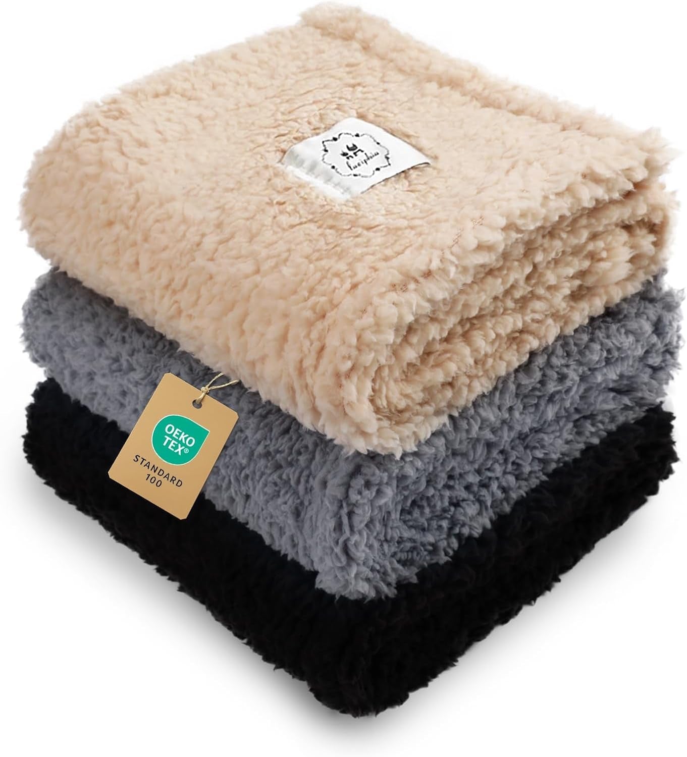 1-pack-3-calming-blankets-fluffy-premium-fleece-pet-blanket-soft-sherpa-throw-for-dog-puppy-cat-beige-small-23-x16