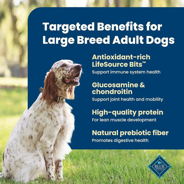 Blue Buffalo Life Protection Formula Chicken Large Adult Dog Food, 30 Lb | Real Chicken #1 Ingredient, Antioxidant-Rich Lifesource Bits, Glucosamine Supports Joint Health & Mobility in Large Breeds3