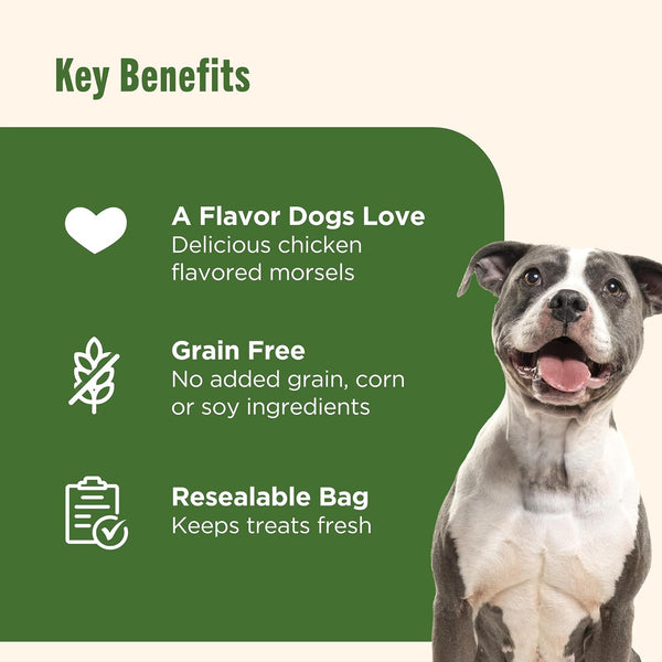 Nutrish Savory Roasters Dog Treats with Chicken, 30 Oz. Pouch (Rachael Ray) | Grain Free Recipe with No Added Corn or Soy Ingredients, Veterinarian Reviewed Formula, Resealable Bag4