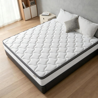 Queen Mattress, 12 Inch Queen Size Mattress in a Box, Individually Wrapped Pocket Spring Mattress, Pressure Relief, Medium Firm Support, Breathable and Low Motion Transfer2