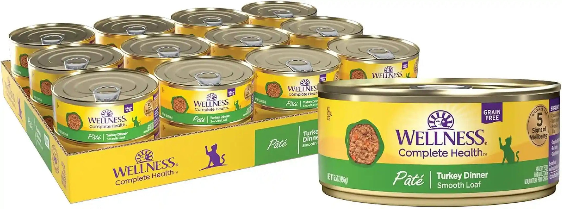 wellness-complete-health-pate-adult-canned-wet-cat-food-natural-protein-rich-grain-free-chicken-entree-recipe-3-oz-pack-of-24-cans