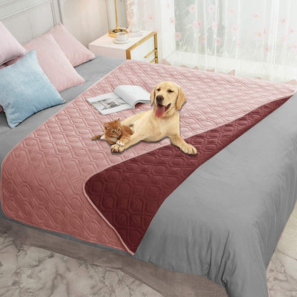 Ameritex Waterproof Dog Bed Cover Pet Blanket for Furniture Bed Couch Sofa Reversible63