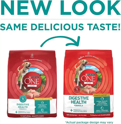 Purina One plus Digestive Health Formula Dry Dog Food Natural with Added Vitamins, Minerals and Nutrients - 31.1 Lb. Bag2
