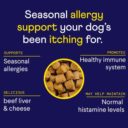 Finn Allergy & Itch Soft Chews for Dogs - Colostrum & Bee Propolis - 90 Ct | Quercetin & Probiotics - NASC Certified - Vet-Formulated - Seasonal & Environmental Allergy Relief2