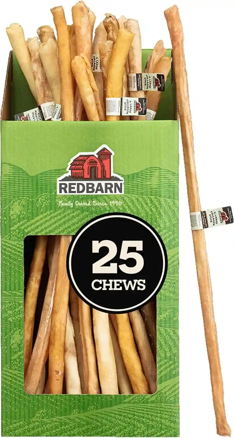 redbarn-pet-products-all-natural-large-12-beef-collagen-sticks-for-dogs-long-lasting-low-odor-alternative-to-traditional-rawhide-bully-sticks-supports-healthy-joints-skin-coat-3-pack