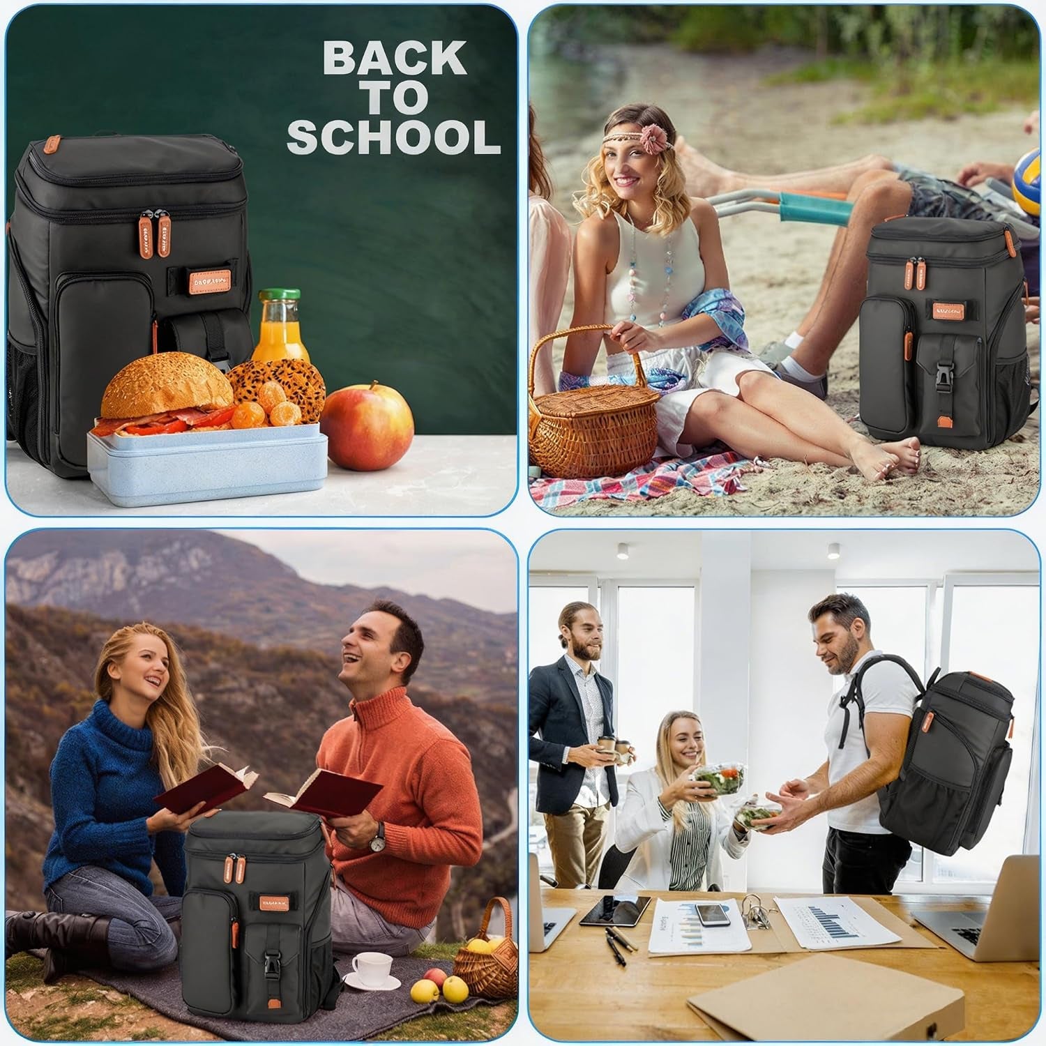 33-45-cans-leakproof-insulated-cooler-backpack-with-double-deck-20-hours-cooling-sternum-strap-lightweight-multifunctional-cooler-travel-camping-beach-picnic-gift-for-men-women