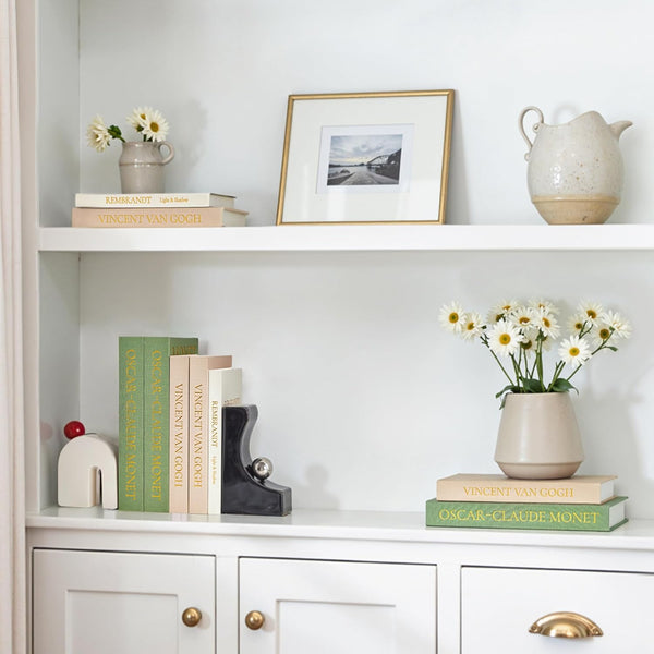 Aesthetic Decorative Books, Set of 3 Linen Faux Book Boxes, Sage | Stylish Storage Boxes for Home Decor, Photo Organization, & Keepsakes, Faux Books for Coffee Tables, Bookshelves, or Mantles8