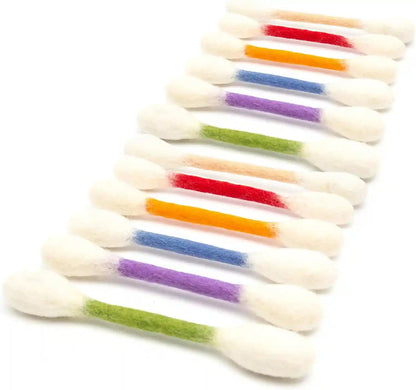 Glaciart One Swabs Cat Toys with Catnip - 6 Pk | Durable for Chew, Cute Cat Toys Interactive Kitty for Boredom, Exercise, & Play | Filled W/Organic Catnip for Anxiety & as Digestive Aid | Gift Idea15