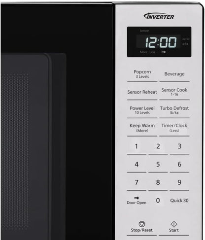 Panasonic 1.2 Cu. Ft. Inverter Microwave 1250W - NN-SN68QB5
