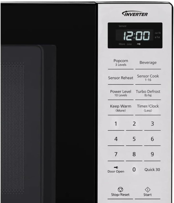 Panasonic 1.2 Cu. Ft. Inverter Microwave 1250W - NN-SN68QB5