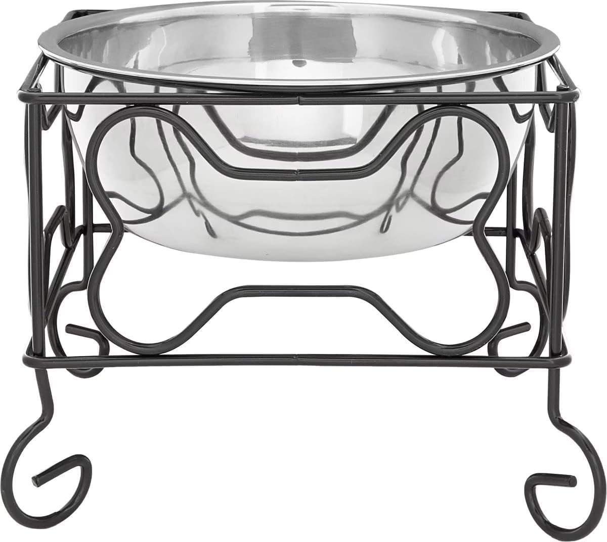 yml-wrought-iron-stand-with-stainless-steel-dog-bowl-large