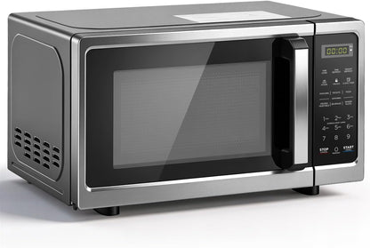 0.7 Cu. Ft Countertop Microwave Ovens, Microwave Oven 700 Watts with LED Lighting,Turntable and Child Lock,Compact Microwave Perfect for Apartments and Dorms,Easy Clean Interior, Black1