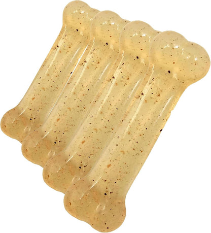Nylabone Original Bone Flexi Chew Toy for Dogs, Flexible Dog Toys for Moderate Chewers, Chicken Flavor, Small, 1 Count | Dog Toys for Small Dogs up to 25 Lbs, Flexible Material, Gentle on Teeth, Freezable, Bouncy, Great for Seniors14