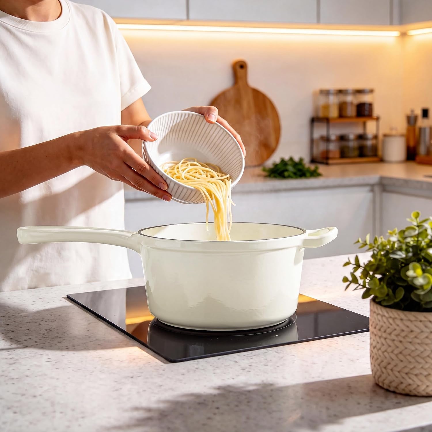 2qt-enameled-cast-iron-sauce-pan-dutch-oven-pot-with-lid-non-stick-cooking-simmer-pots-induction-kitchen-cookware-for-all-cooktops-baking-bread-soup-ramen-up-to-500-f-cream-white