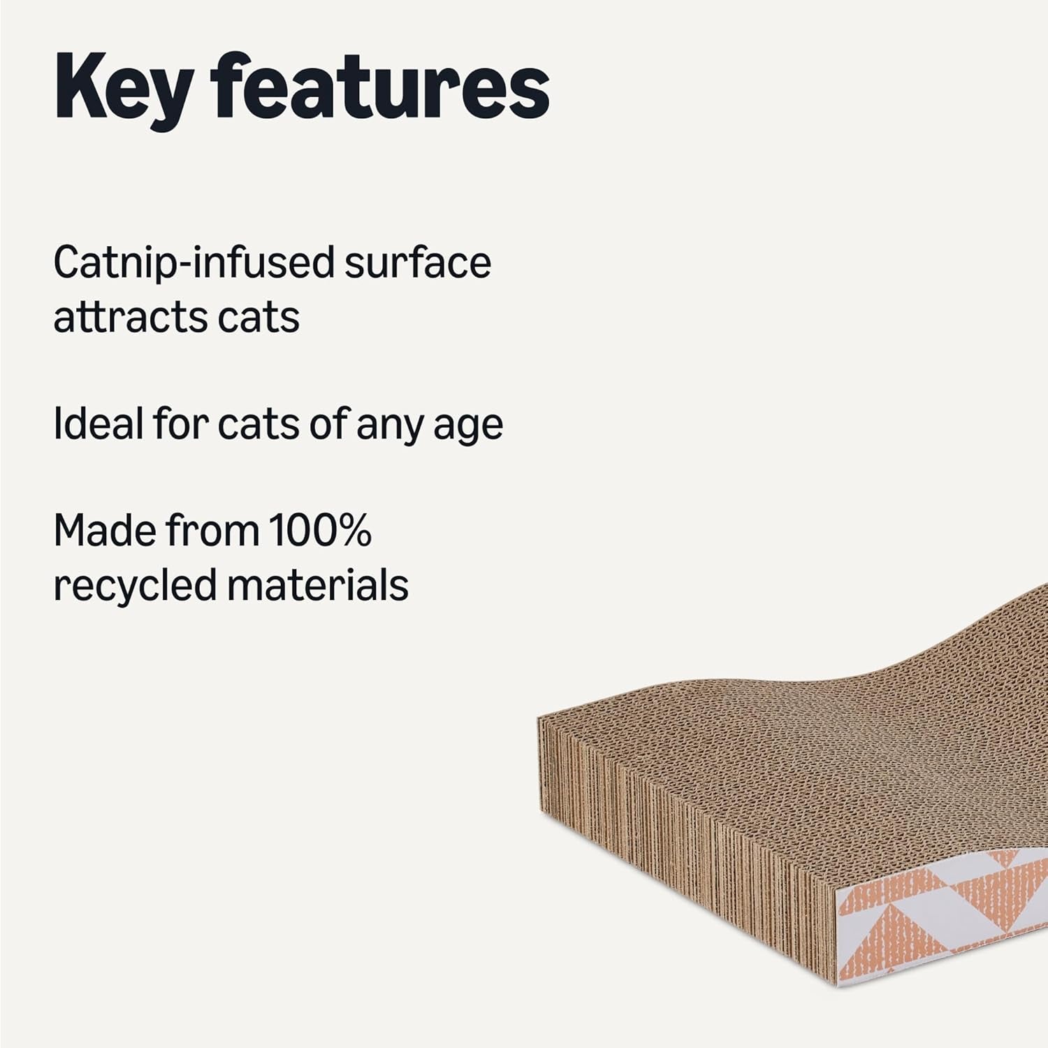 amazon-basics-cat-scratching-post-reversible-double-sided-corrugated-cardboard-with-catnip-curved-wave-design-16-5-x-8-1-x-1-6-in-2-pack