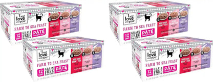 I and LOVE and YOU, Cat Food Variety, 3 Ounce, 12 Pack20