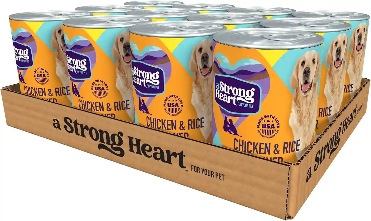 a-strong-heart-wet-dog-food-cuts-in-gravy-with-beef-13-2-oz-cans-pack-of-12-complete-balanced-all-life-stages-made-in-usa