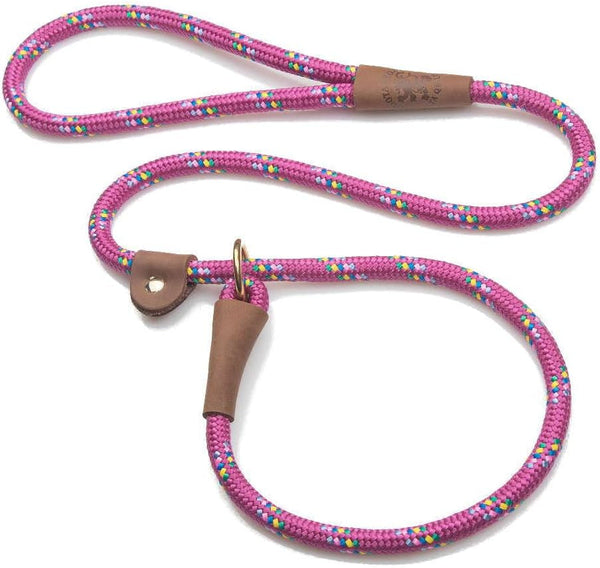 Mendota Pet Slip Leash - Dog Lead and Collar Combo - Made in the USA - Mocha, 3/8 in X 6 Ft - for Small/Medium Breeds58