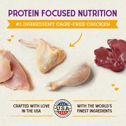 Stella & Chewy'S Raw Coated Cat Food - High Protein, Grain-Free Kibble with Cage-Free Chicken - Premium Digestive Support with Probiotics - Natural Small Kibble - Perfect for Picky Eaters - 2.5Lb Bag2