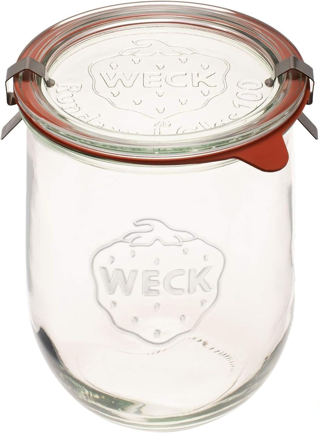 tulip-jar-sour-dough-starter-jars-for-sourdough-1-x-745-large-clear-jar-with-wide-mouth-1-liter-includes-glass-lid-rubber-seal-and-steel-clips