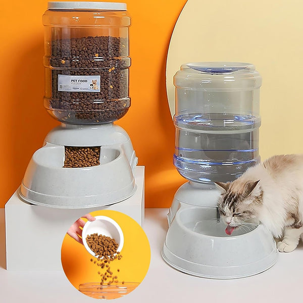 Dog Water Bowl Dispenser,3 Gallon/ 11L Pet Water Dispenser Station for Large Dogs and Cats,Gravity Automatic Feeder,Large Size Dog Drinking Fountain6