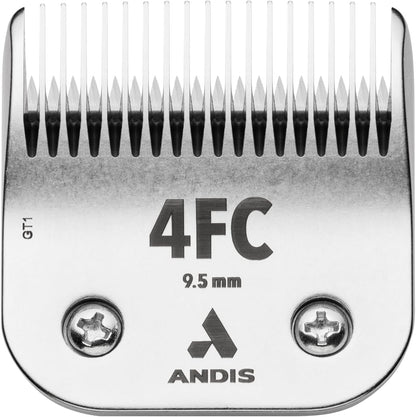 Andis 72600 Ultraedge Detachable Blade, Size 7FC, 1/8In Cut, Chrome | Carbonized Steel for Long-Lasting Sharpness, Ideal for Short Body Trims & Sanitary Dog Grooming4