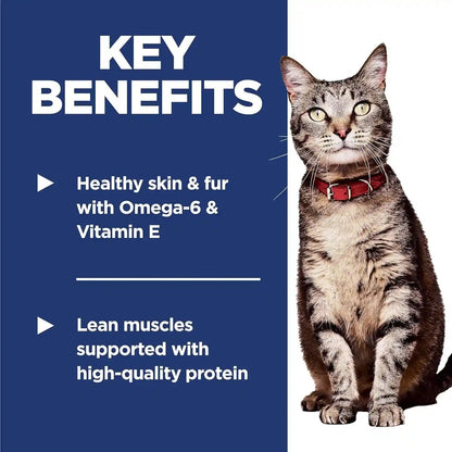 Hill'S Science Diet Adult 1-6 Dry Cat Food | #1 Veterinarian Recommended, Chicken Recipe, 4 Lb. Bag4